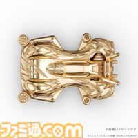 『爆走兄弟レッツ＆ゴー!!』マグナムセイバー、ソニックセイバー、スピンアックスが44万円の18金製フィギュアに。走らないけどお値段はかっ飛んでいる