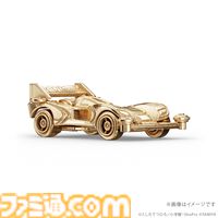 『爆走兄弟レッツ＆ゴー!!』マグナムセイバー、ソニックセイバー、スピンアックスが44万円の18金製フィギュアに。走らないけどお値段はかっ飛んでいる