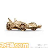 『爆走兄弟レッツ＆ゴー!!』マグナムセイバー、ソニックセイバー、スピンアックスが44万円の18金製フィギュアに。走らないけどお値段はかっ飛んでいる