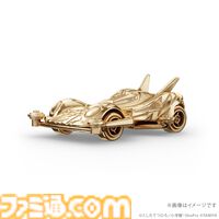 『爆走兄弟レッツ＆ゴー!!』マグナムセイバー、ソニックセイバー、スピンアックスが44万円の18金製フィギュアに。走らないけどお値段はかっ飛んでいる