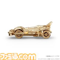 『爆走兄弟レッツ＆ゴー!!』マグナムセイバー、ソニックセイバー、スピンアックスが44万円の18金製フィギュアに。走らないけどお値段はかっ飛んでいる