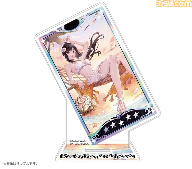 『P5X』美波の眩しい水着姿がアクリルスタンドやキーホルダーになって登場。アトラスDショップで本日（7/16）より予約開始【ペルソナ5X】