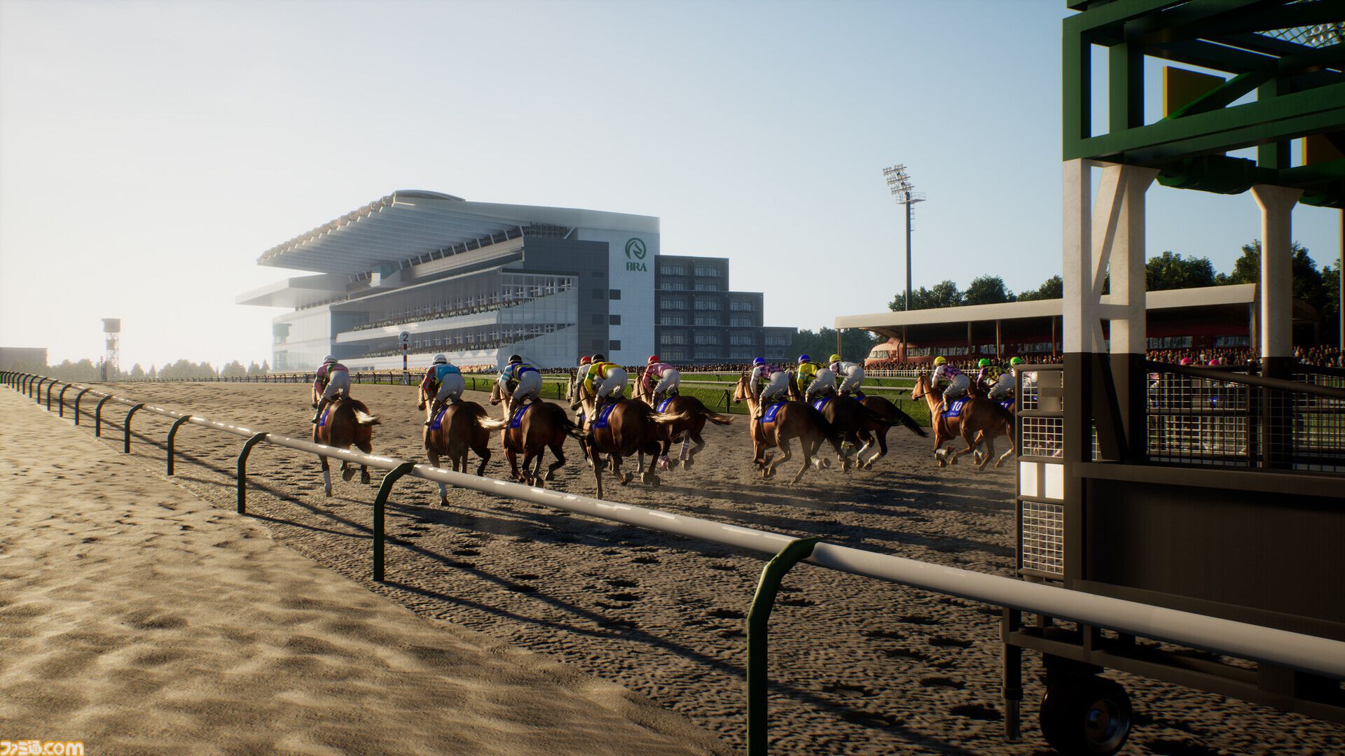 『Full Stride』ジョッキー視点で迫力満点の競馬が楽しめるレースゲームが7/16に発売。たてがみが揺れ、蹄の音が響くリアルな競馬場を疾走せよ