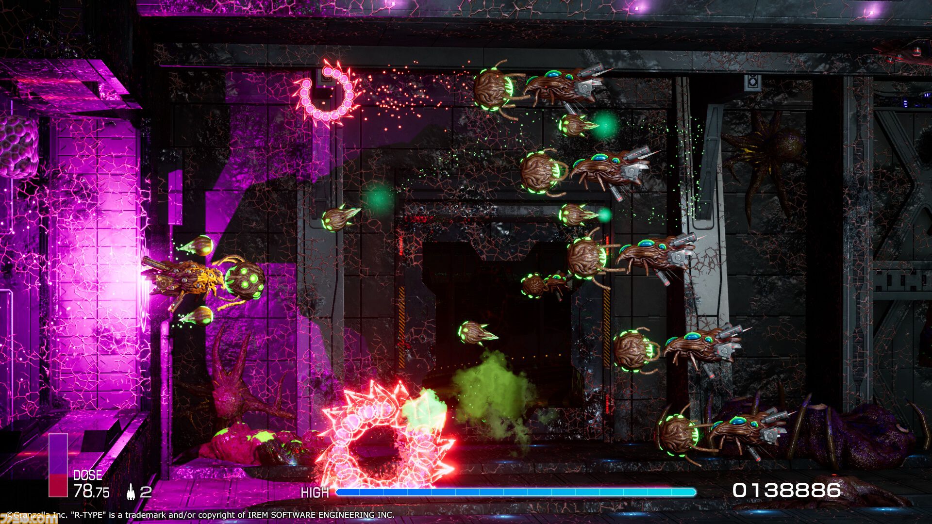『R-TYPE FINAL 2』と『3 EVOLVED』に新機体“B-1D/0 バイド・システム・ゼロ”が登場。周年記念アップデートにてお礼と共に追加される