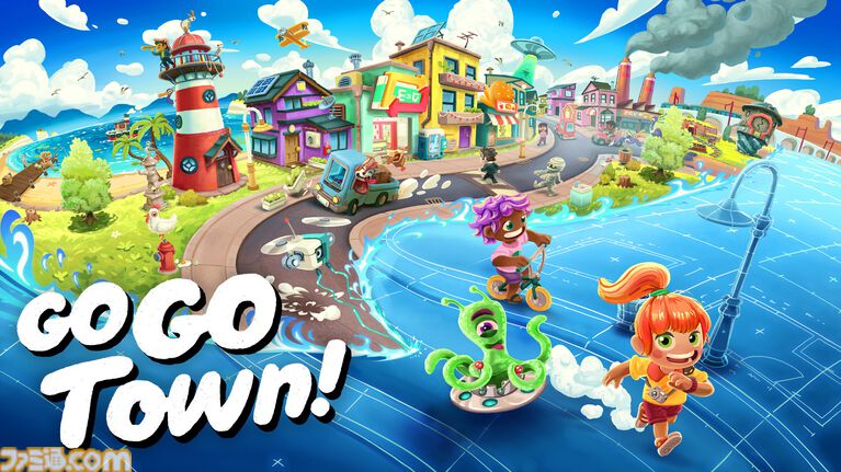 『Go-Go Town!』田舎町を人気観光地へと作り変えろ! 都市シミュと自動化シミュが組み合わさったカオスなゲームが7/17に発売。マルチプレイならさらにカオス