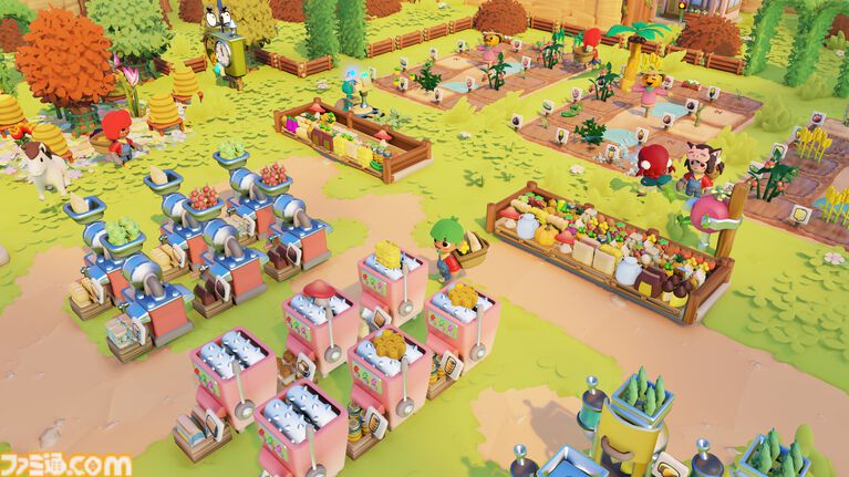 『Go-Go Town!』田舎町を人気観光地へと作り変えろ! 都市シミュと自動化シミュが組み合わさったカオスなゲームが7/17に発売。マルチプレイならさらにカオス