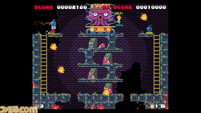 『BOMCAT』80年代のアーケードゲームをリスペクトした爆弾アクションがSwitch向けに7/23発売。発売記念セールの660円で予約販売中
