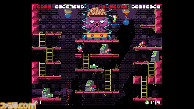 『BOMCAT』80年代のアーケードゲームをリスペクトした爆弾アクションがSwitch向けに7/23発売。発売記念セールの660円で予約販売中