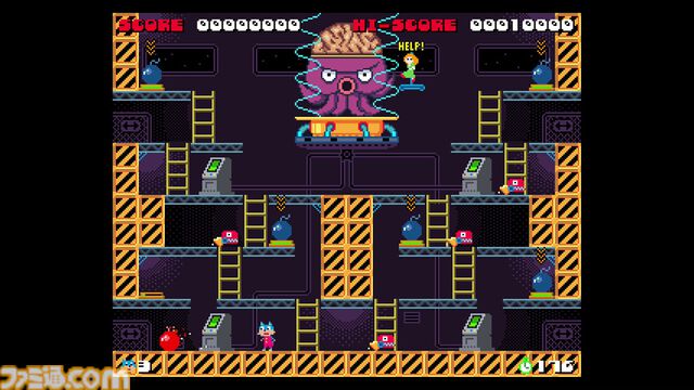 『BOMCAT』80年代のアーケードゲームをリスペクトした爆弾アクションがSwitch向けに7/23発売。発売記念セールの660円で予約販売中