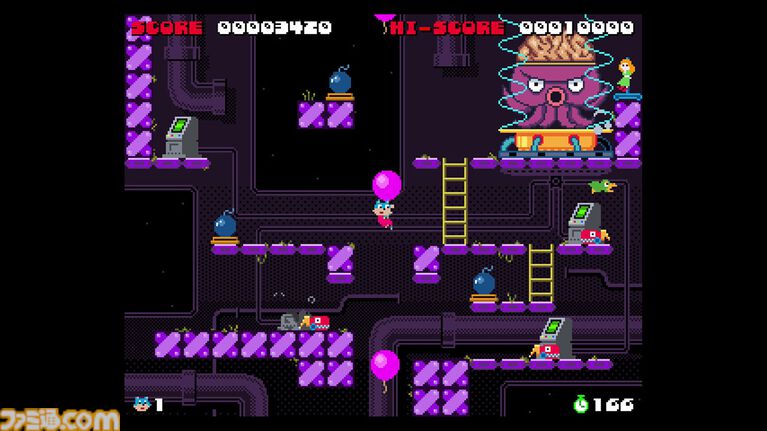 『BOMCAT』80年代のアーケードゲームをリスペクトした爆弾アクションがSwitch向けに7/23発売。発売記念セールの660円で予約販売中