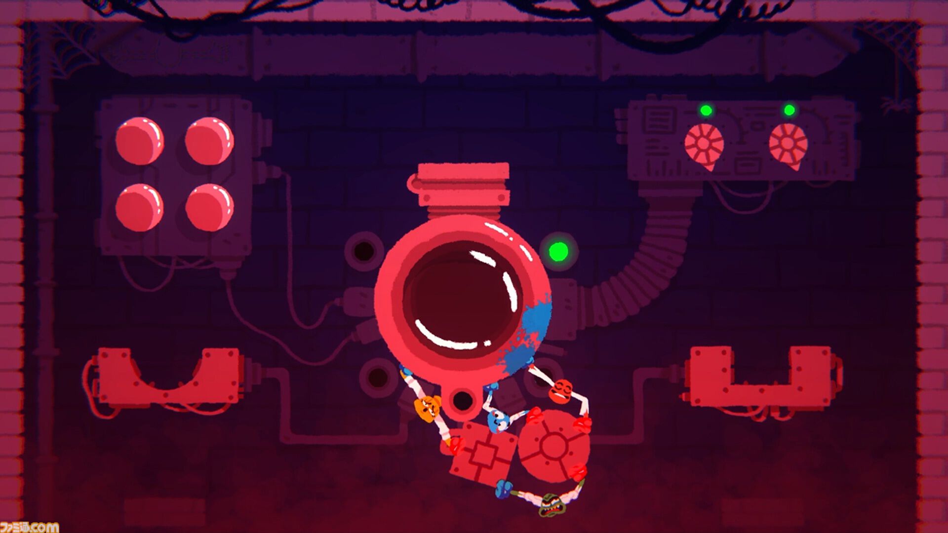 『Heave Ho 2』ウデを伸ばしてギュッと掴んでゴールを目指すパーティゲーム続編が本日（7/17）リリース。オンラインマルチにも対応