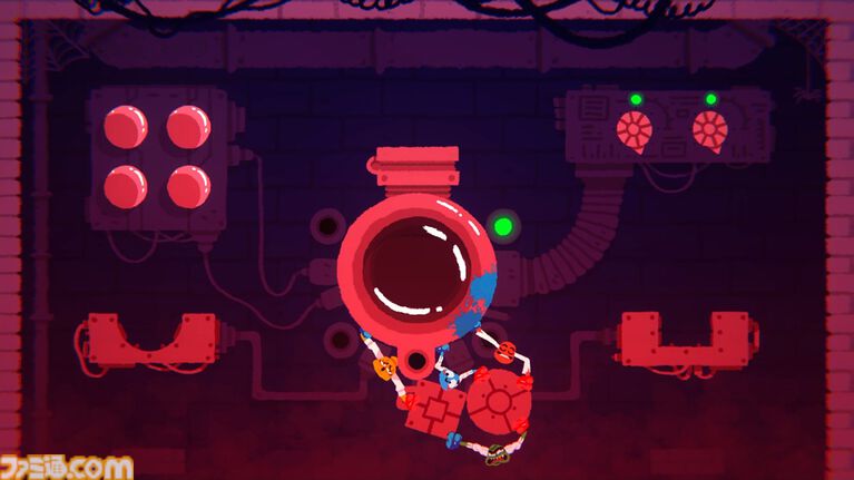 『Heave Ho 2』ウデを伸ばしてギュッと掴んでゴールを目指すパーティゲーム続編が本日(7/17)リリース。オンラインマルチにも対応