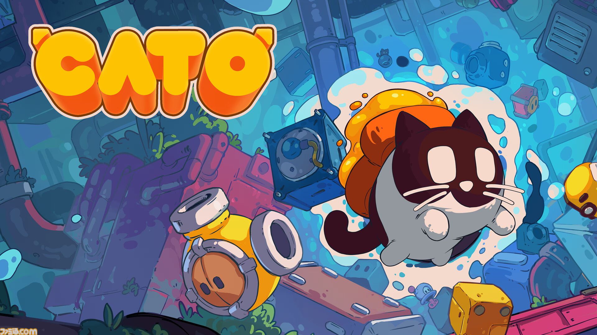 『CATO: Buttered Cat』「猫×トースト」＝ 無限大のかわいさ・無限大の可能性。頭を使ってギミック豊富なステージを乗り越えるパズルアクション【とっておきインディー】