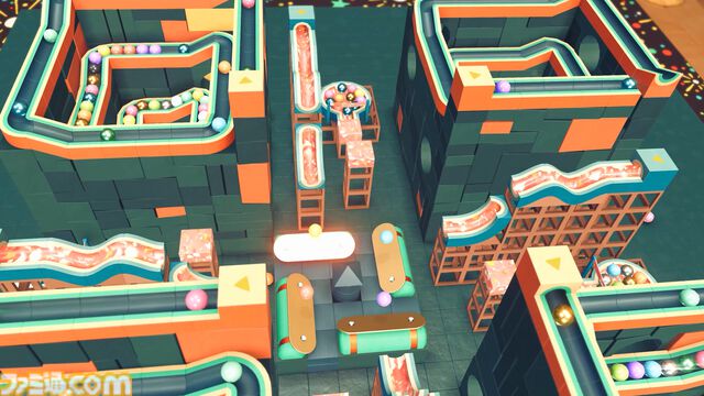 『Cozy Marbles ビー玉コロコロ大作戦』らせん・キャノン・反重力を組み合わせて、ビー玉が気持ちよく転がるコースを作ろう。マーブルランシミュがSteamで8月21日配信