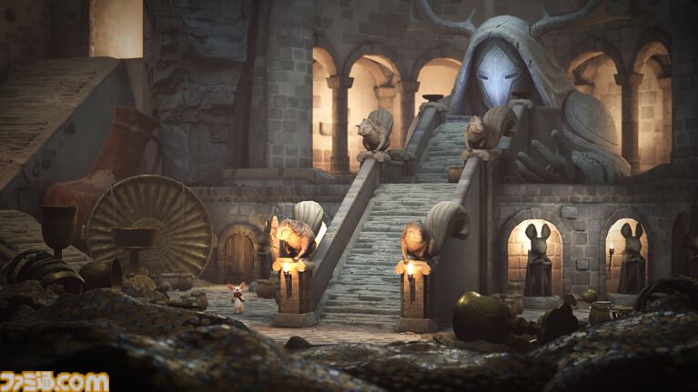 『Moss: 忘れられた秘宝』VR専用だったネズミの少女クイルの冒険がPC・PS5・Xbox・Switchで楽しめる。シリーズ2作と追加コンテンツを収めた完全版。本日(7/17)発売