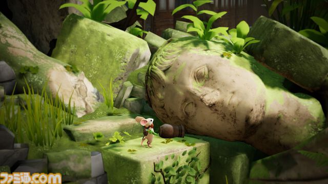 『Moss: 忘れられた秘宝』VR専用だったネズミの少女クイルの冒険がPC・PS5・Xbox・Switchで楽しめる。シリーズ2作と追加コンテンツを収めた完全版。本日（7/17）発売
