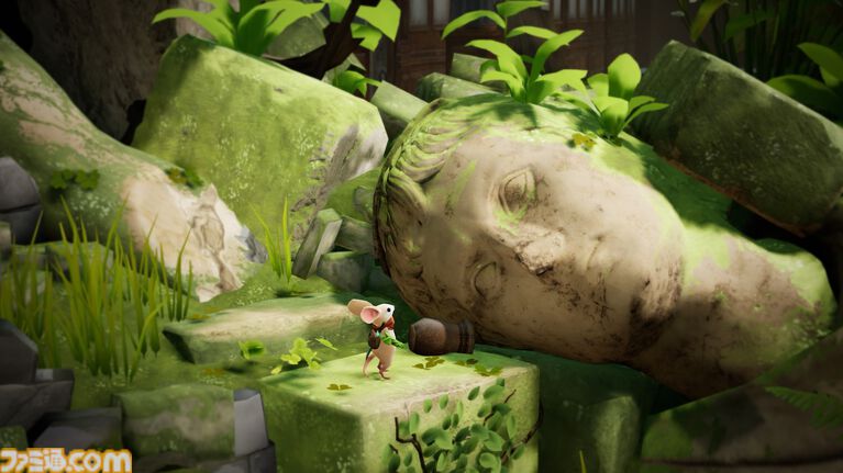 『Moss: 忘れられた秘宝』VR専用だったネズミの少女クイルの冒険がPC・PS5・Xbox・Switchで楽しめる。シリーズ2作と追加コンテンツを収めた完全版。本日(7/17)発売
