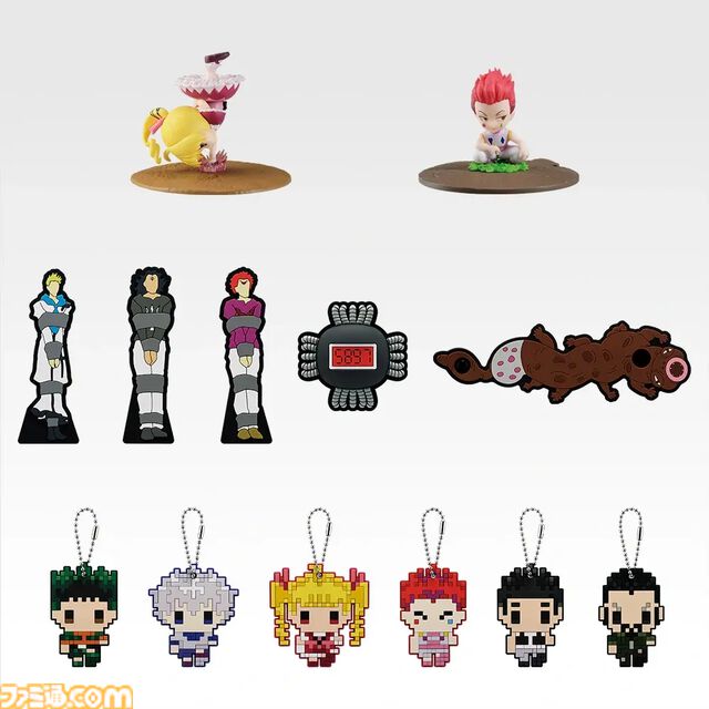 『ハンターハンター G.I.編』ゴレイヌの「オレが3人分になる…」をフィギュアとマスコットで再現できそう。8/29発売の一番くじ全ラインアップ公開