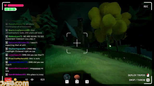 『Stream Train』超常現象を撮影して大バズリを目指せ！ 配信者となって廃墟や森を巡る探索型ホラー発表。6人マルチ対応で仲間にイタズラしても視聴者が釣れる
