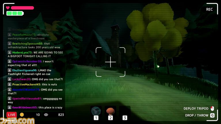 『Stream Train』超常現象を撮影して大バズリを目指せ! 配信者となって廃墟や森を巡る探索型ホラー発表。6人マルチ対応で仲間にイタズラしても視聴者が釣れる