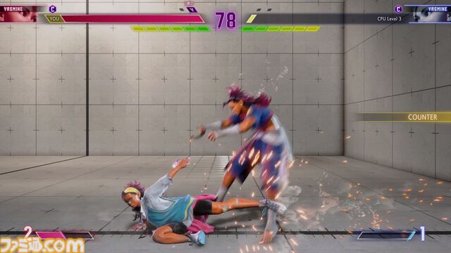『スト6』ヤスミンをプレイリポート！ 戻ってくる飛び道具と多彩な突進技で戦うインファイター。強化状態“バヤニ・モード”で連撃を叩き込もう
