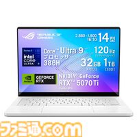 RTX5060搭載ゲーミングノートが9万円引き、RTX5070搭載モデルが5万円引き。ASUSフラッシュセールは7月21日12時まで