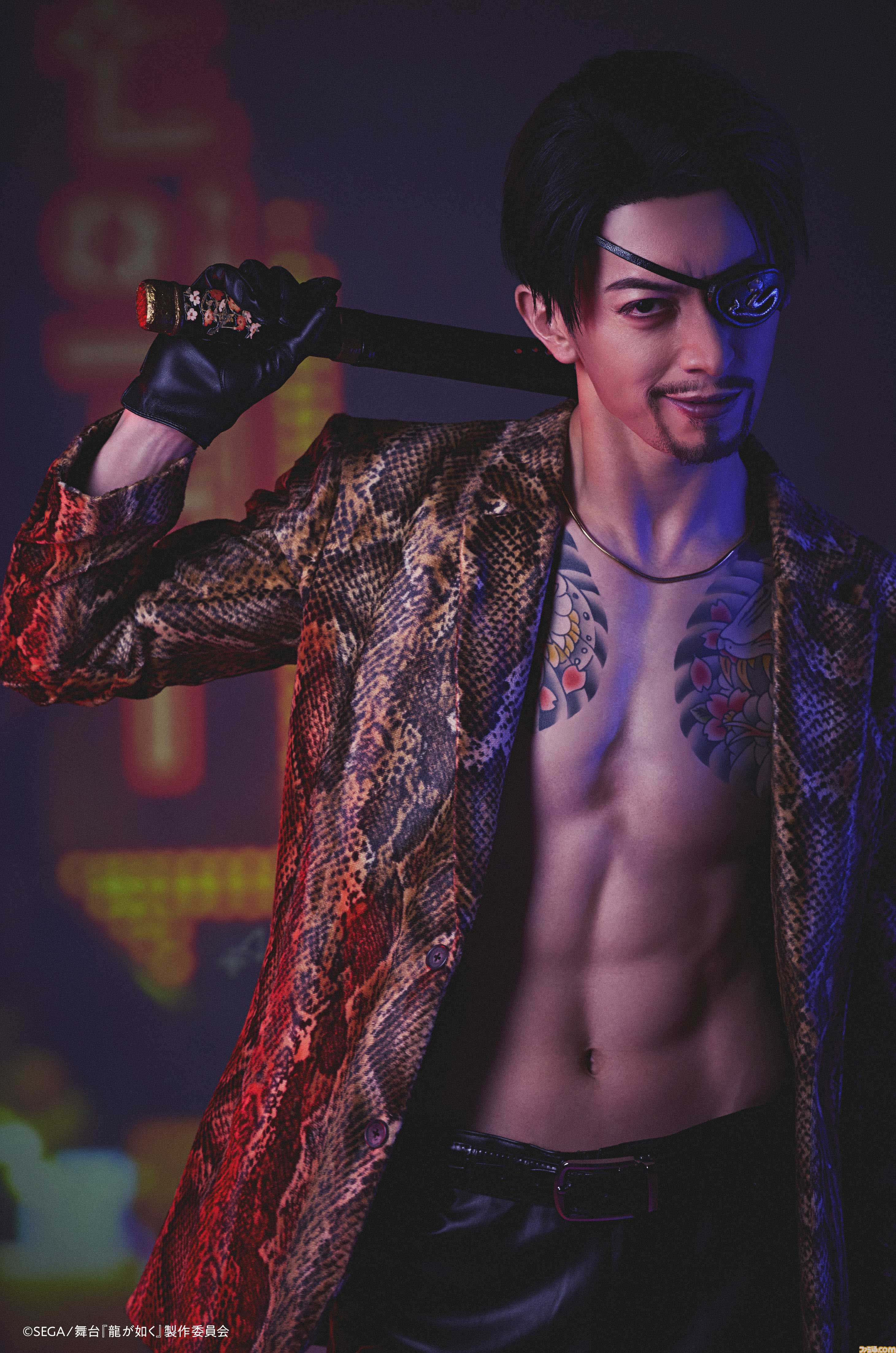 舞台『龍が如く -神室町八犬伝-』桐生ら集まるキービジュアルが公開。総選挙上位キャラが共演。『ジャッジアイズ』の杉浦、東も登場