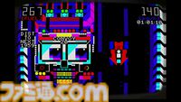 『ダウンカー』レトロPC“MZ-700”の表示制約を再現した2Dレースゲームが7月24日発売。敵車や猛獣は踏み潰し、波動砲で恐竜や吸血鬼を蹴散らす