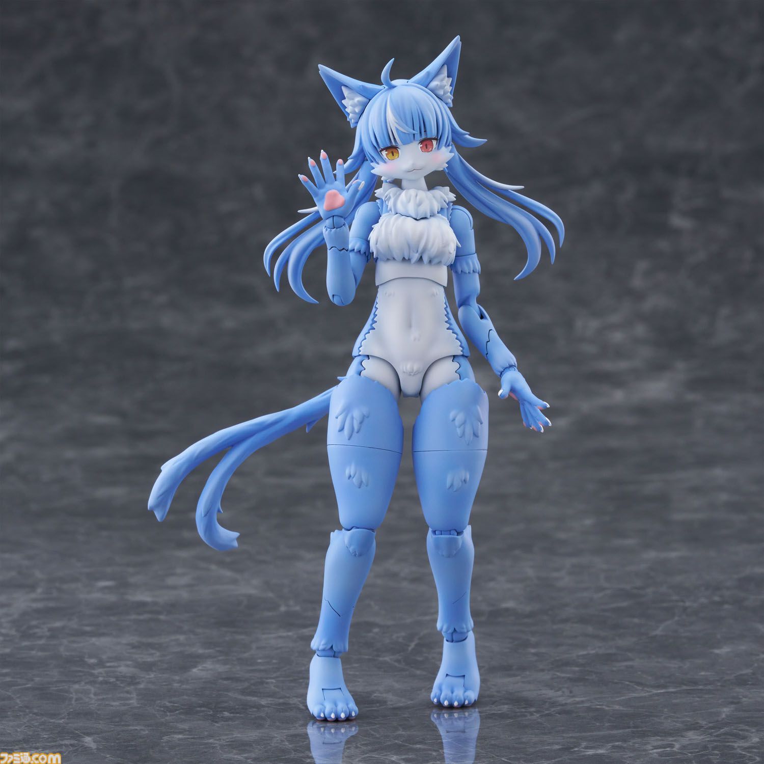 【次男坊です。】スーパーセブンのまねきねこ形オルゴナイト☆他２点 画像ページ (4/30) 『おまねこ』がプラモデルシリーズ“けもプラ”で立体
