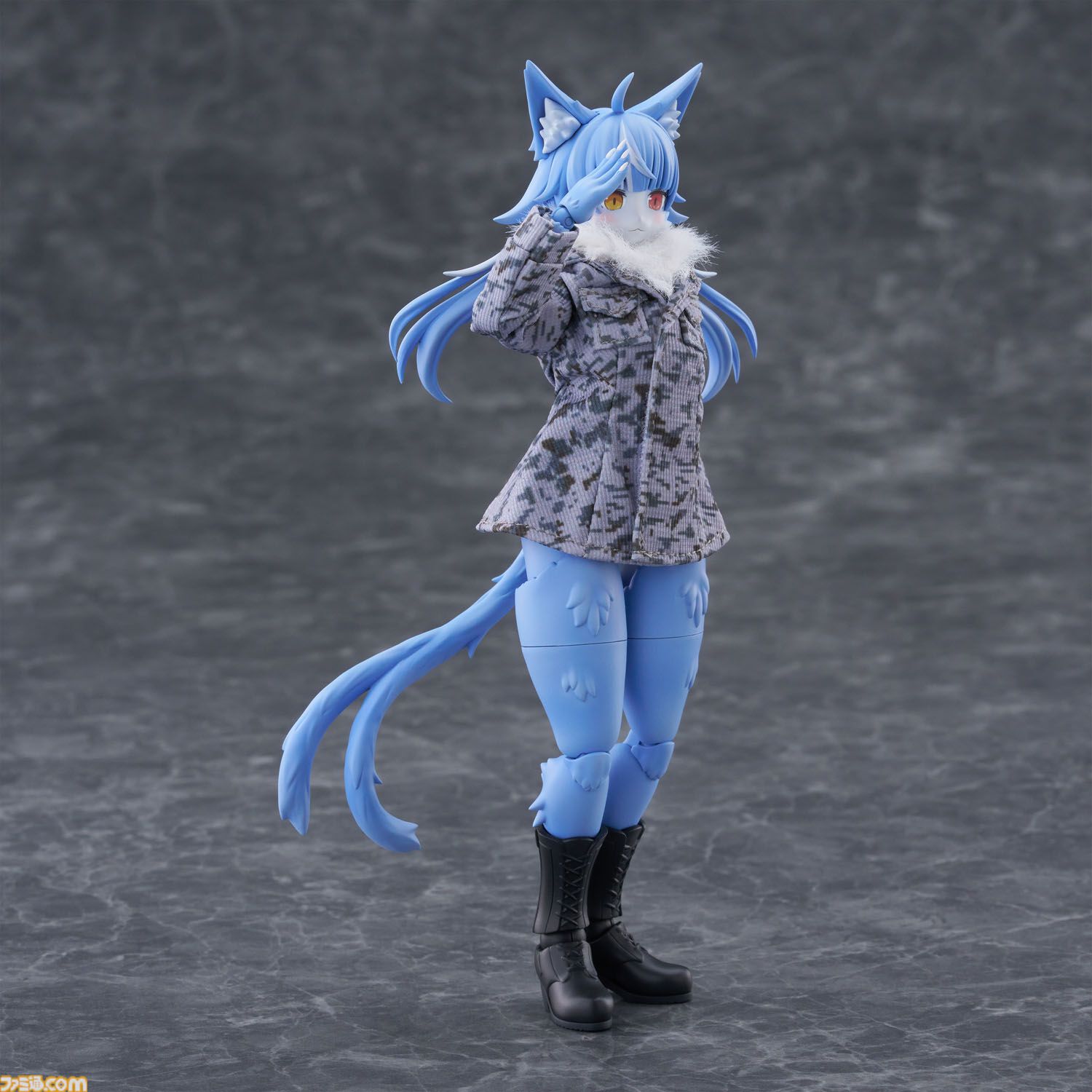画像ページ (16/30) 『おまねこ』がプラモデルシリーズ“けもプラ”で