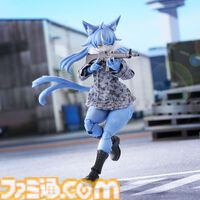 『おまねこ』がプラモデルシリーズ“けもプラ”で立体化。オッドアイや二股しっぽ、魅惑のオスネコ要素を忠実に再現、本日14時より予約スタート