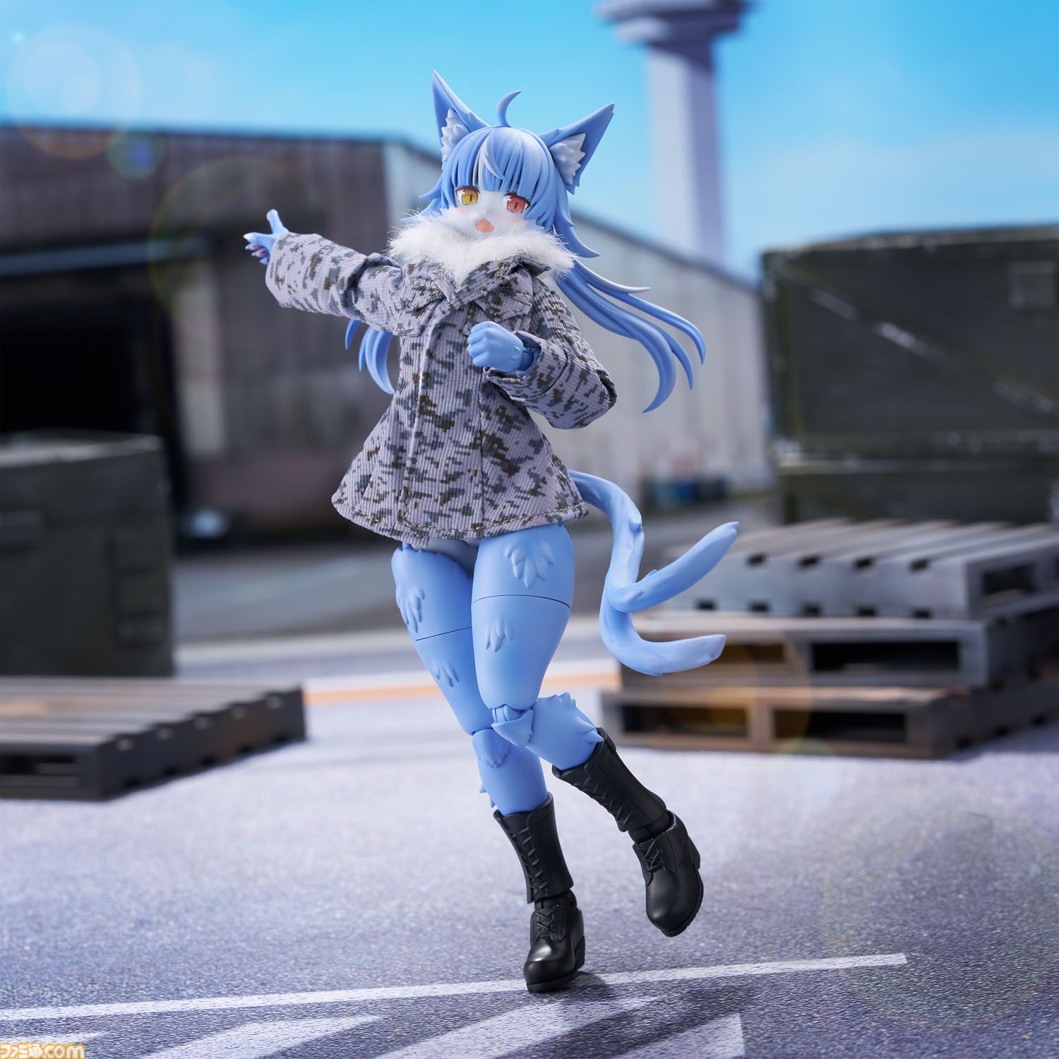 画像ページ (25/30) 『おまねこ』がプラモデルシリーズ“けもプラ”で