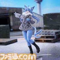 『おまねこ』がプラモデルシリーズ“けもプラ”で立体化。オッドアイや二股しっぽ、魅惑のオスネコ要素を忠実に再現、本日14時より予約スタート