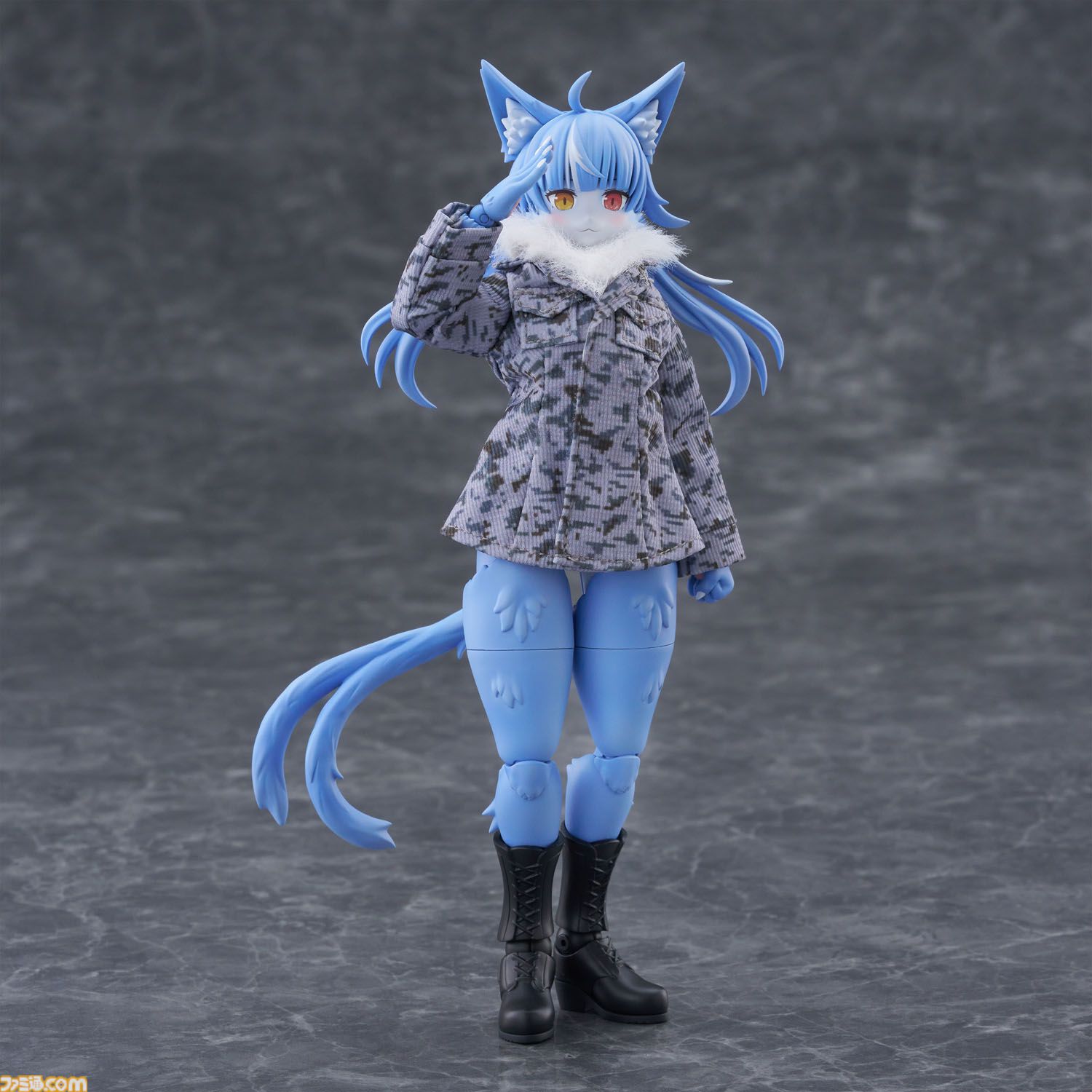 画像ページ (15/30) 『おまねこ』がプラモデルシリーズ“けもプラ”で