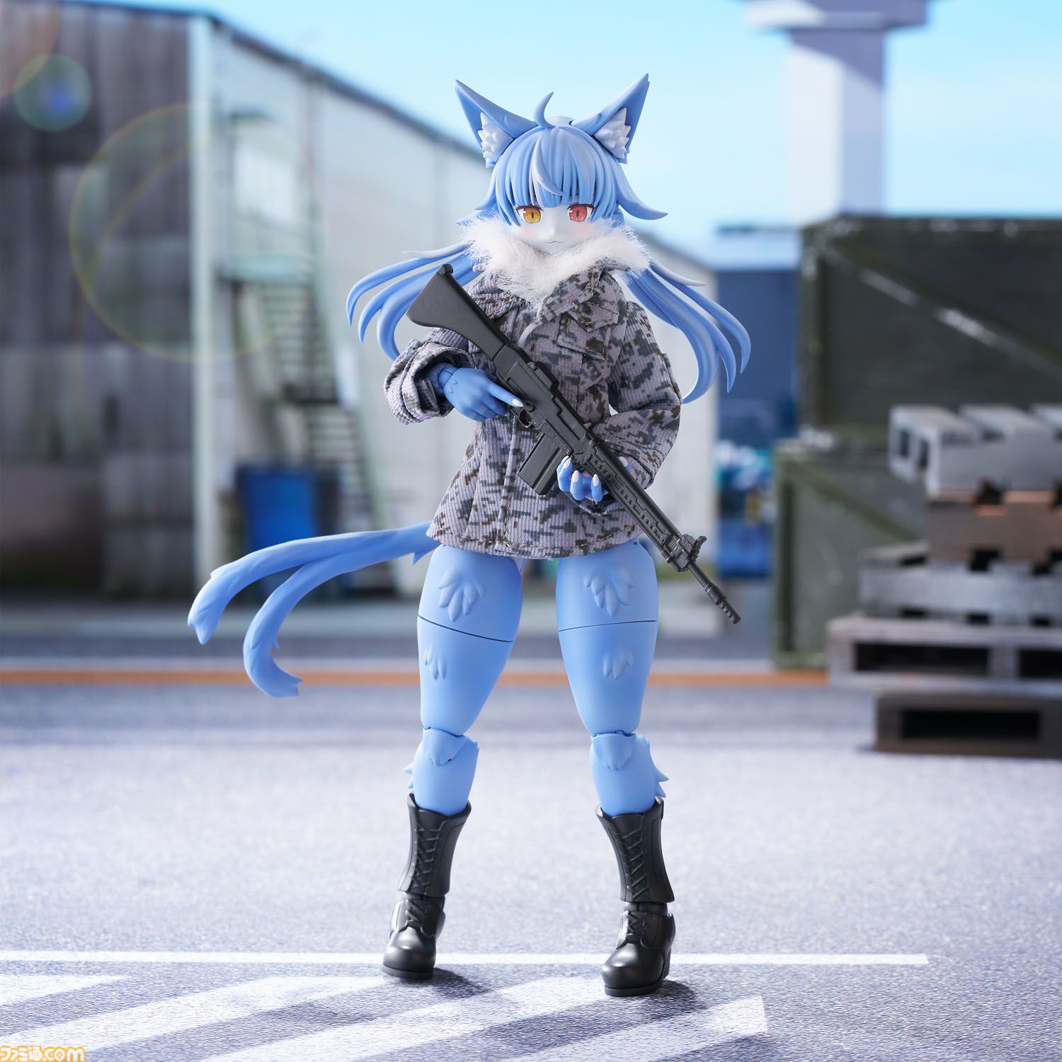 画像ページ (19/30) 『おまねこ』がプラモデルシリーズ“けもプラ”で