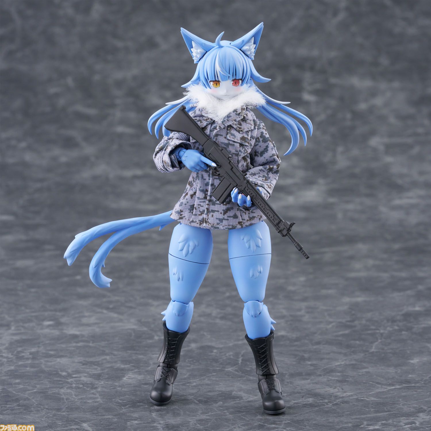 画像ページ (14/30) 『おまねこ』がプラモデルシリーズ“けもプラ”で