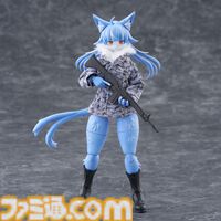 『おまねこ』がプラモデルシリーズ“けもプラ”で立体化。オッドアイや二股しっぽ、魅惑のオスネコ要素を忠実に再現、本日14時より予約スタート