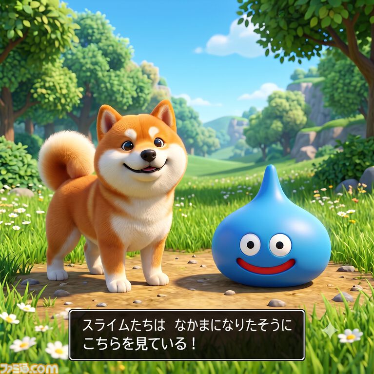『ドラクエ』Googleの生成AI“Gemini”でメラゾーマやマダンテを唱える自分の姿を生成。スライムやキラーマシンの立像が出現するイベントが開催決定