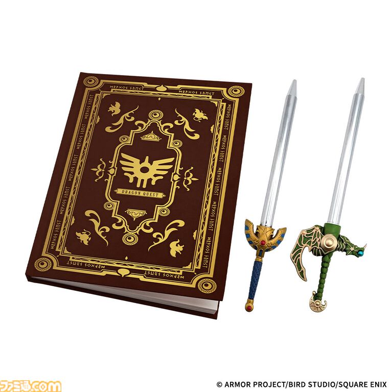 『ドラクエ』40周年くじが8月1日発売。歴代主人公&スライム系モンスターのフィギュアが展開。冒険の書のノートも気になる