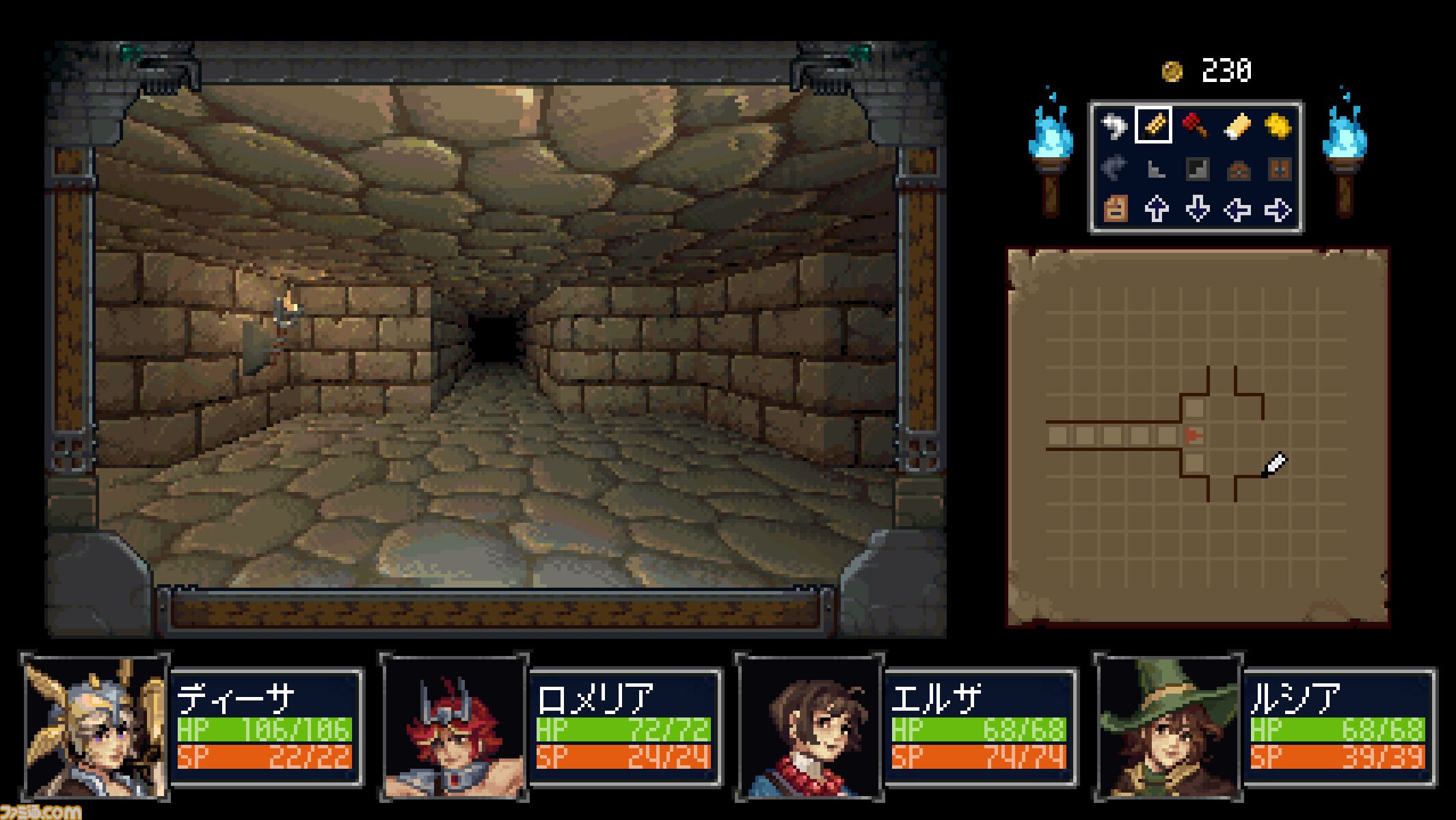 『Häxeri（ヘクセリ）』Steamページ公開。『世界樹の迷宮』『真・女神転生』などに着想を得た新作3DダンジョンRPG