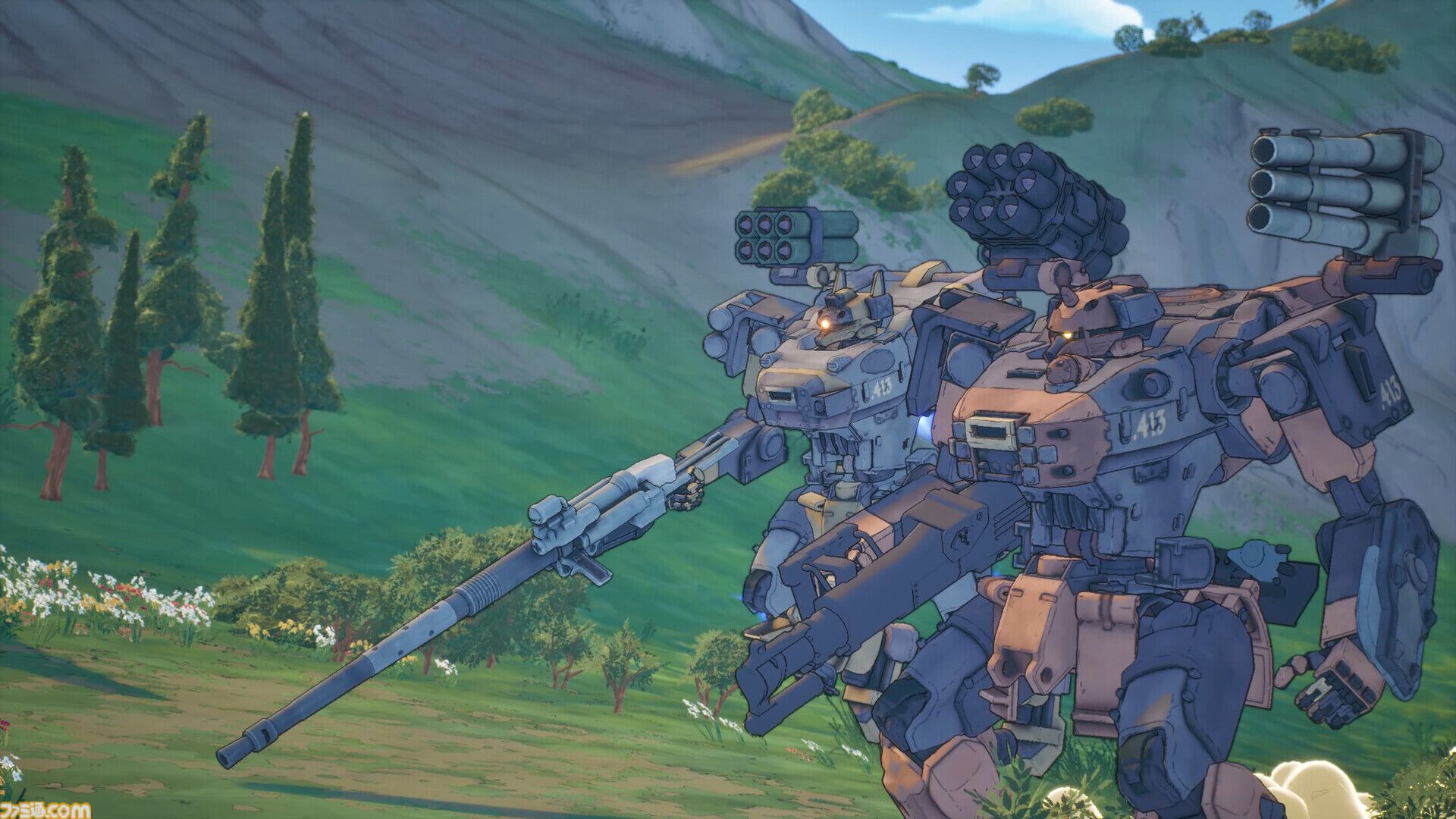 『Ironwing Valiant』水彩調3Dが印象的なメカアクションが7月23日1時よりプレイテストを開催。武装や塗装をカスタマイズして高速バトルに挑め