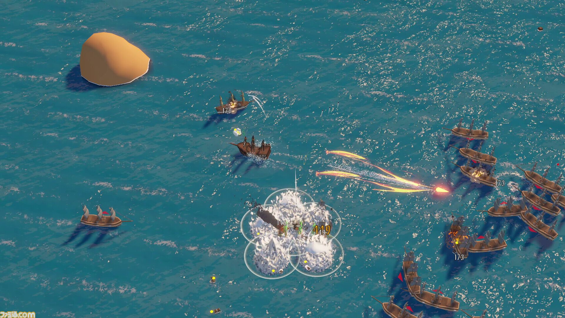 『Ocean Survivors』大海原で戦う『ヴァンサバ』ライクが8月1日にSteamでリリース。永続的ステータス強化がない腕前重視のローグライトサバイバル