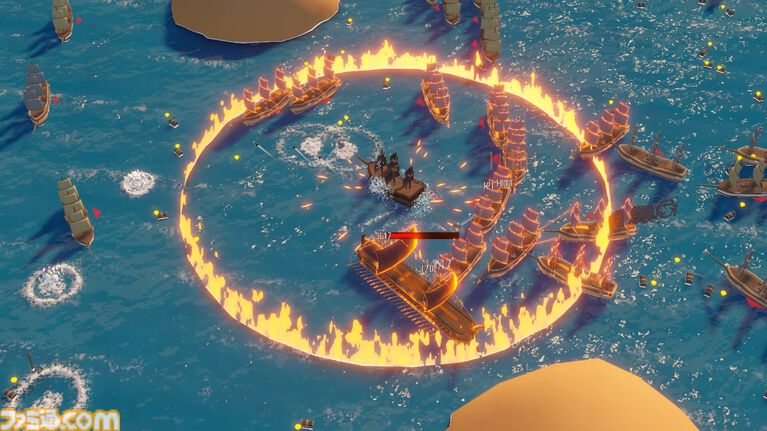 『Ocean Survivors』大海原で戦う『ヴァンサバ』ライクが8月1日にSteamでリリース。永続的ステータス強化がない腕前重視のローグライトサバイバル