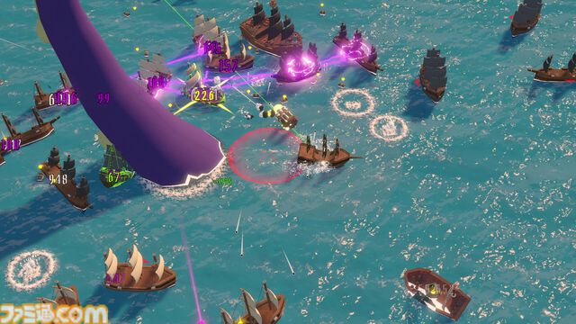 『Ocean Survivors』大海原で戦う『ヴァンサバ』ライクが8月1日にSteamでリリース。永続的ステータス強化がない腕前重視のローグライトサバイバル