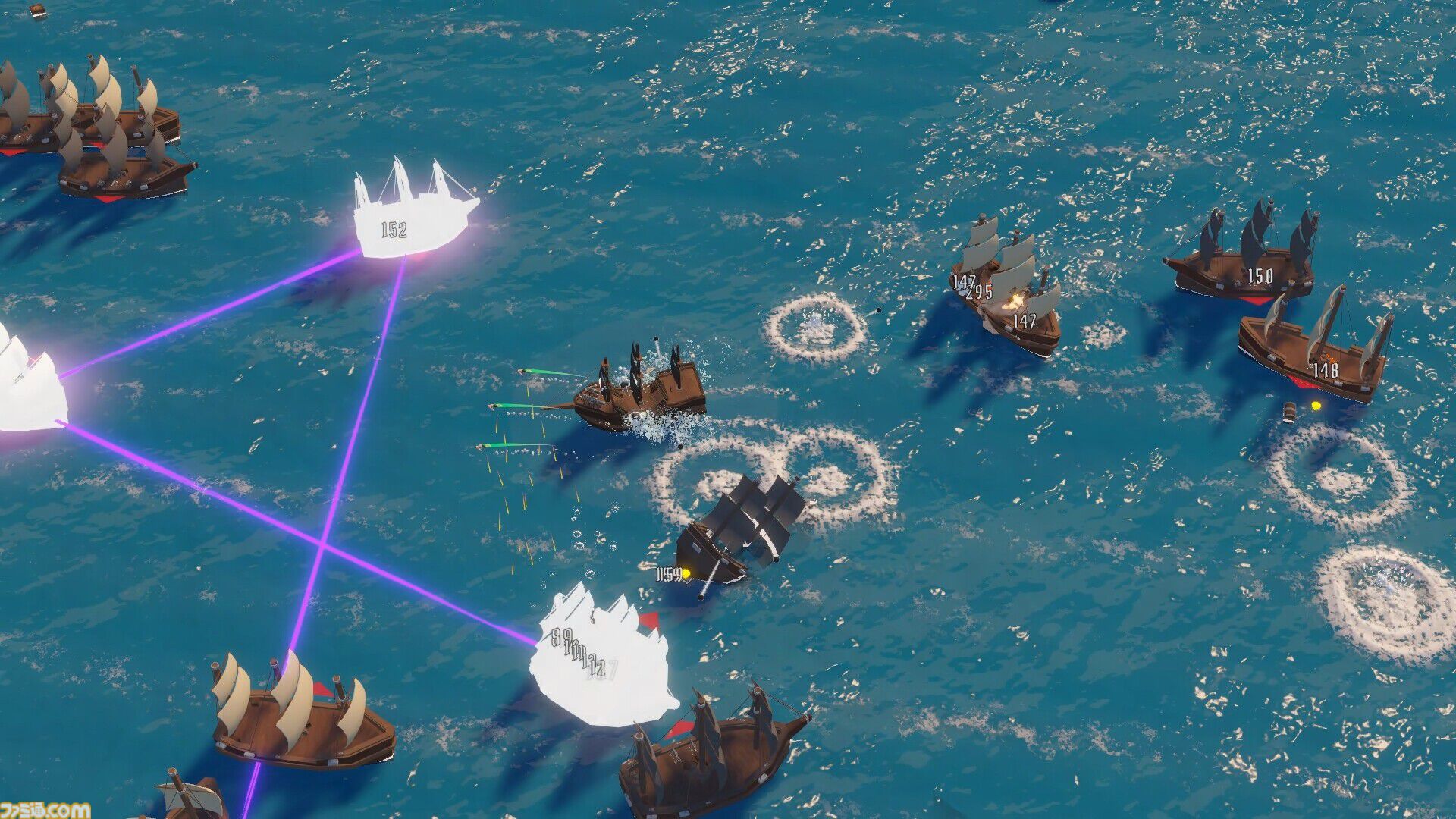 『Ocean Survivors』大海原で戦う『ヴァンサバ』ライクが8月1日にSteamでリリース。永続的ステータス強化がない腕前重視のローグライトサバイバル