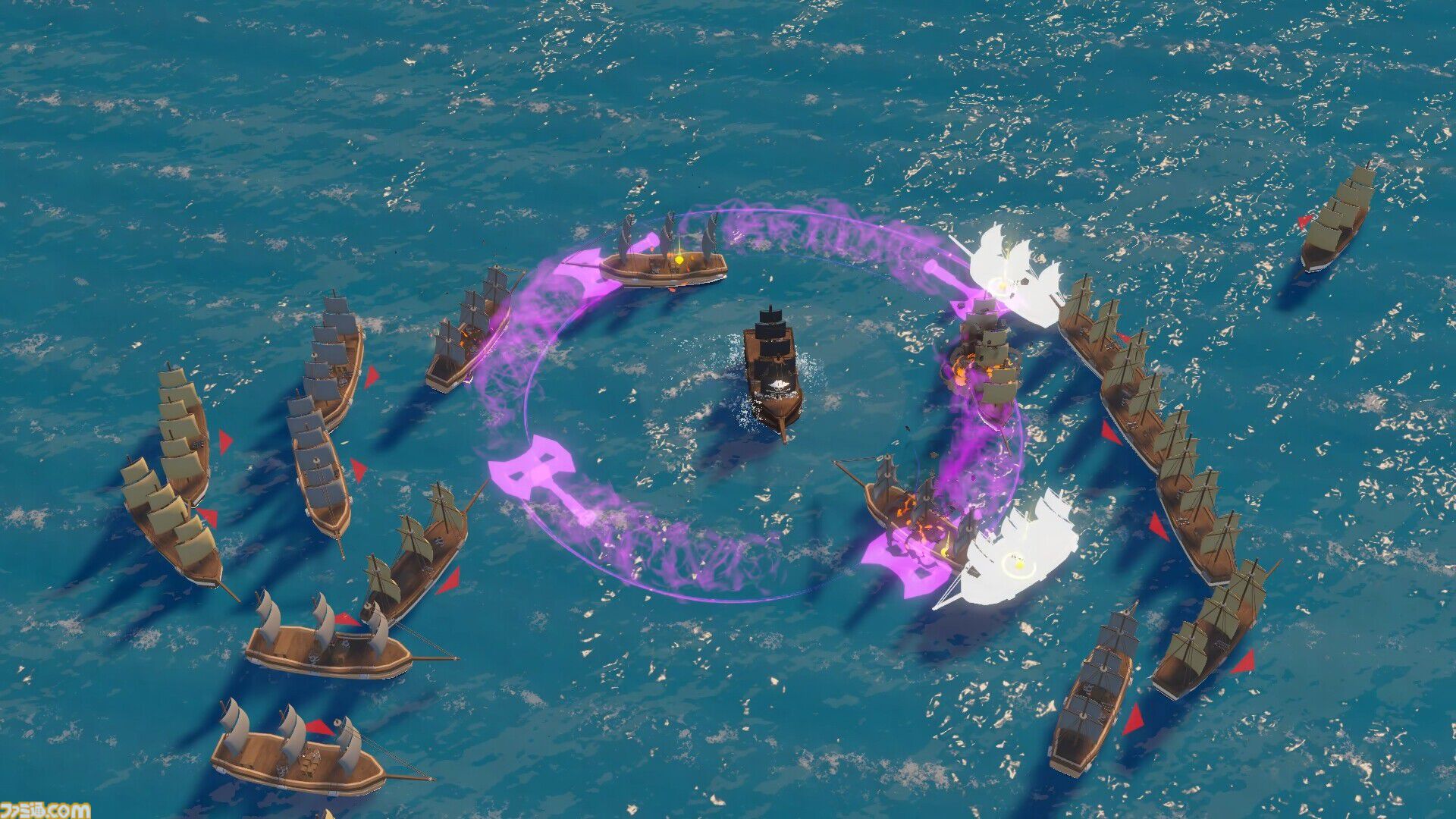 『Ocean Survivors』大海原で戦う『ヴァンサバ』ライクが8月1日にSteamでリリース。永続的ステータス強化がない腕前重視のローグライトサバイバル
