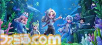 『ハートピアスローライフ』海の中でもやっぱりお掃除は楽しい。サンゴが広がる幻想的な新エリア「ホエールフォール峡谷」で海洋クリーニングに没頭