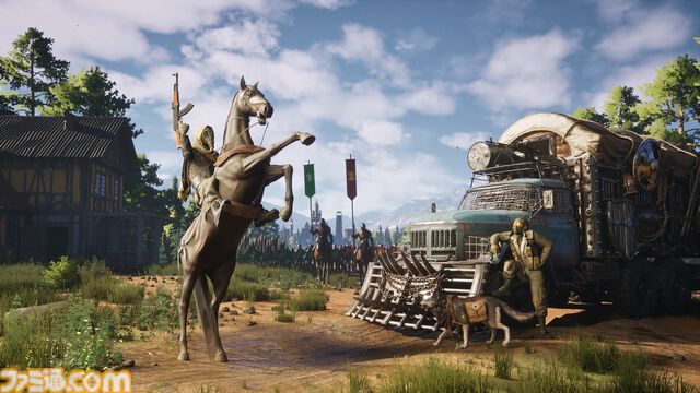 現代兵器で中世騎士を蹴散らすFPS『SKOS: 13.86』Steamストアページ公開。トラックを爆走させて騎士の群れを跳ね飛ばす異色の一騎当千