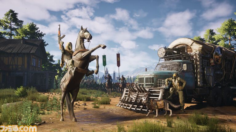 現代兵器で中世騎士を蹴散らすFPS『SKOS: 13.86』Steamストアページ公開。トラックを爆走させて騎士の群れを跳ね飛ばす異色の一騎当千