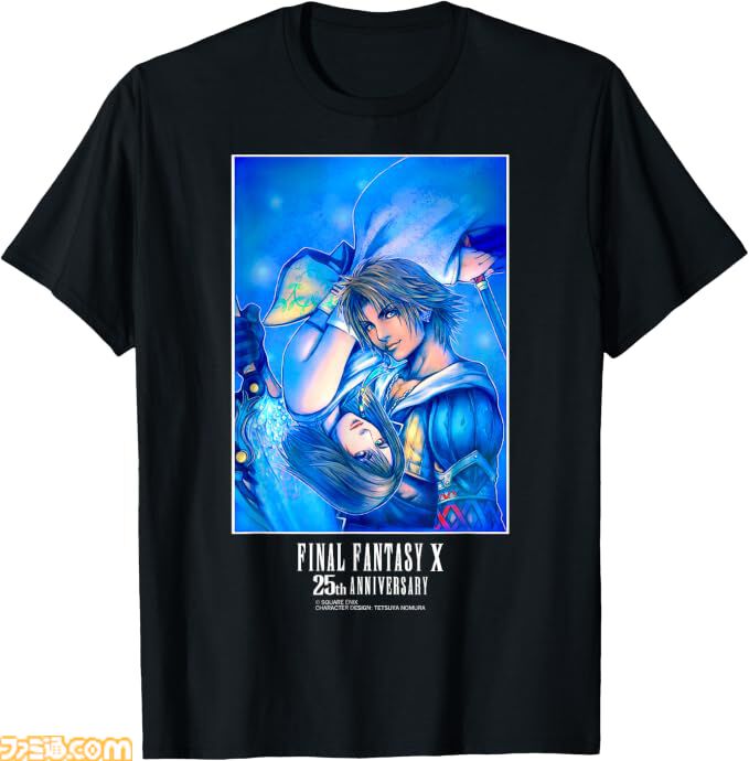 FF10』25周年＆『FF4』35周年記念TシャツがAmazonで発売。ティーダや